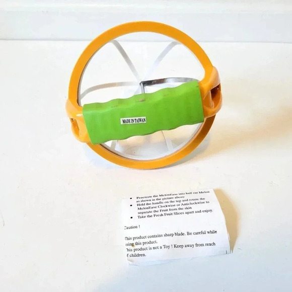 Melon Ease Cutter Wedger HW0114 Comfort Grip Dishwasher Safe - Picture 2 of 4